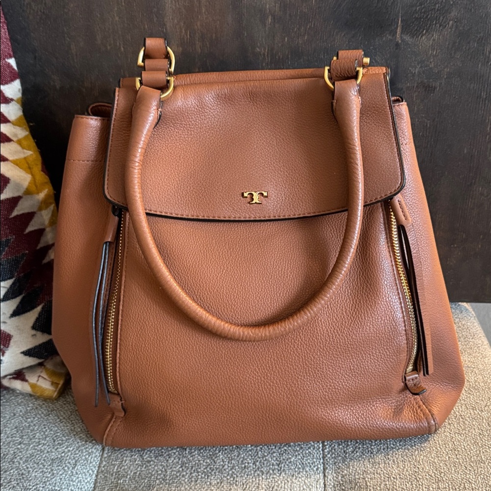 Tory Burch Half Moon Large Tote